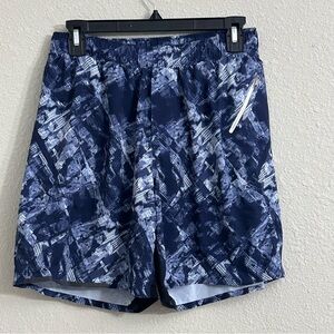 LULULEMON ATHLETICA MENS LINED SHORT SIZE MEDIUM Gym Workout Active